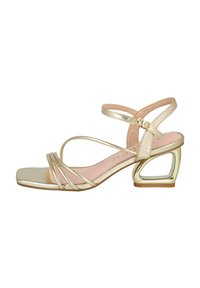 Azarey DE TIRAS CRUZADAS - Sandalias - gold
