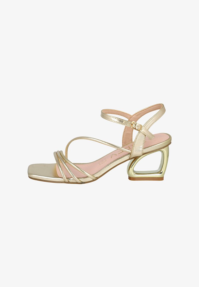 Azarey DE TIRAS CRUZADAS - Sandalias - gold