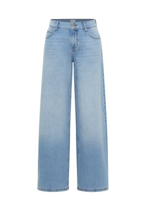 Mustang, JEANS HOSE STYLE MEDLEY WIDE LEG - Wide Leg - blau