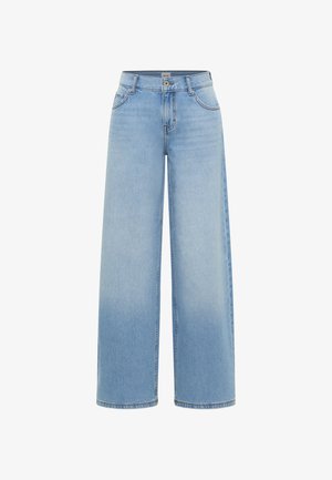 Mustang, JEANS HOSE STYLE MEDLEY WIDE LEG - Wide Leg - blau