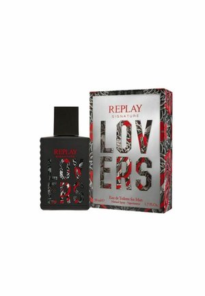 REPLAY SIGNATURE LOVERS FOR MAN EDT 50ML - Eau de toilette - black