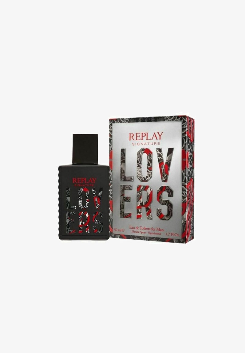 Replay Fragrances - REPLAY SIGNATURE LOVERS FOR MAN EDT 50ML - Eau de toilette - black, Forstør