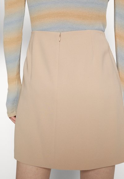Theory Μίνι φούστα - beige