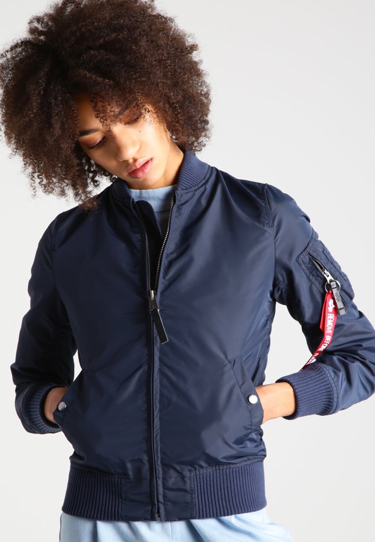 Alpha Industries - MA-1 TT WMN - Chaquetas bomber - dark blue, Ampliar