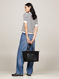 Tommy Hilfiger - DISTINCT TOTE SET - Handbag - black Thumbnail Image 1