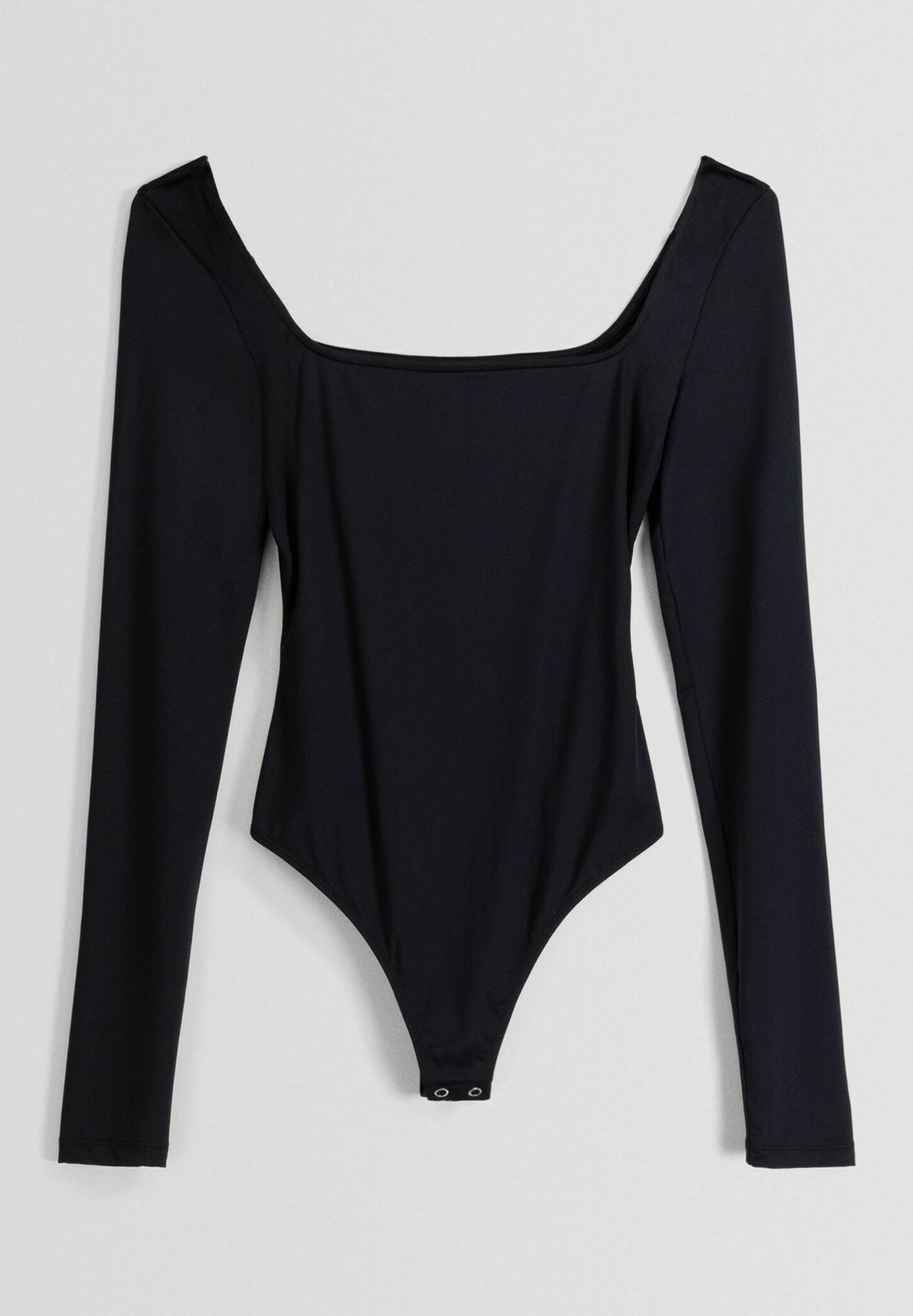 Black long-sleeve shirt
