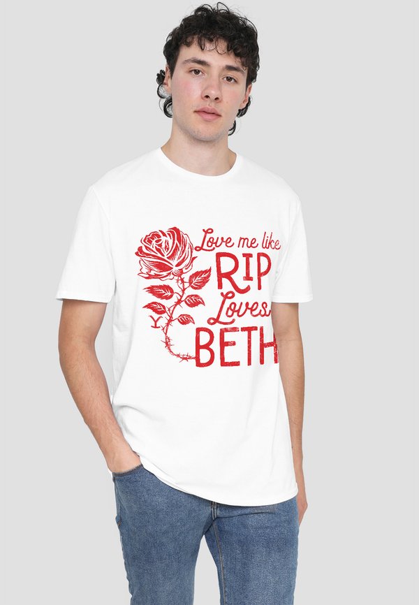 YELLOWSTONE LOVE ME LIKE RIP LOVES BETH - T-Shirt print