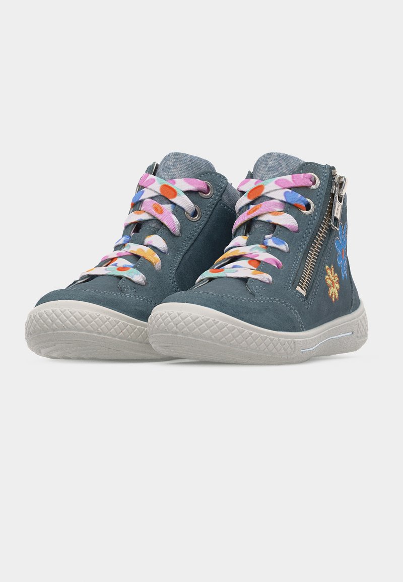 Superfit STELLA UNISEX - Sneakers laag - hellblau/weiß/lichtblauw