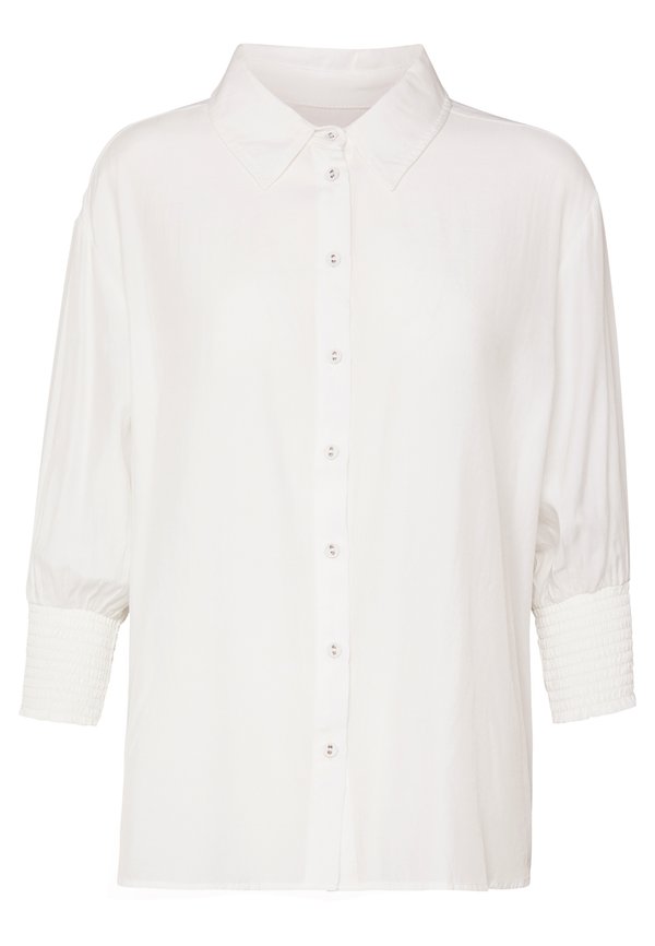 CRNOLA - Button-down blouse - chalk2