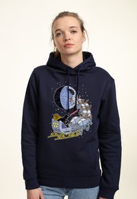 Star Wars STAR WARS CLASSIC VADER SLEIGH - Jersey con capucha - navy blue