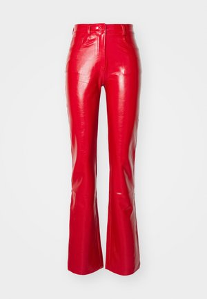 HIGH WAIST  - Nohavice - tiger red