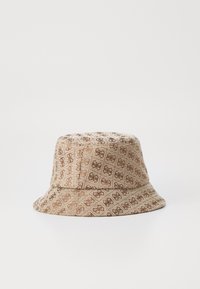 Guess AMSTERDAM RAIN HAT UNISEX - Καπέλο - beige brown