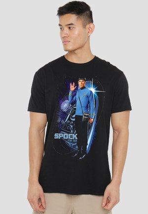 STAR TREK GALACTIC SPOCK - Print T-shirt - black