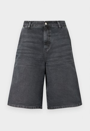 Carhartt WIP, NIXON SINGLE KNEE - Τζιν σορτς - black