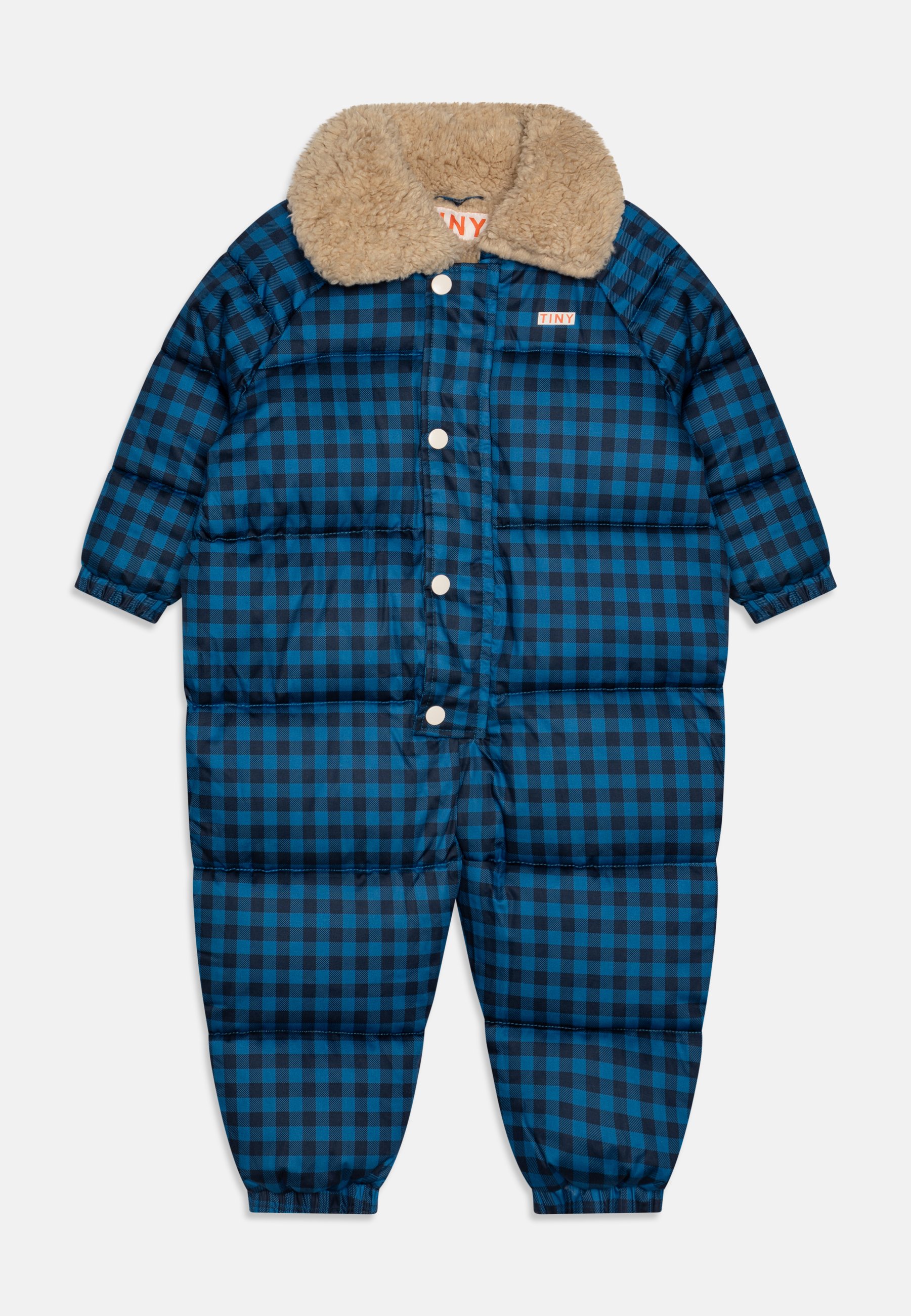 TINYCOTTONS VICHY PADDED OVERALL UNISEX - Snowsuit - blue/navy