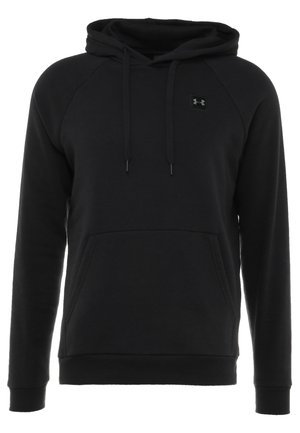 Under Armour RIVAL HOODY - Sweat à capuche - black/black