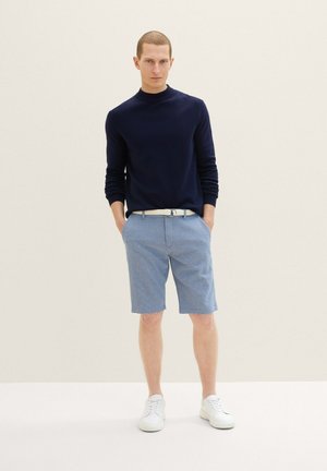 Shorts - chambray blue dobby