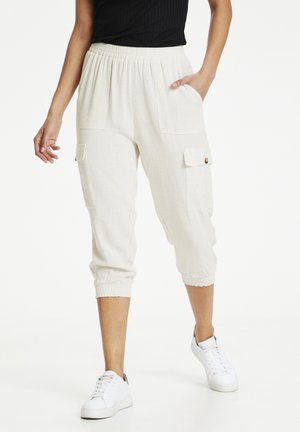 Reisitaskuhousut - off-white