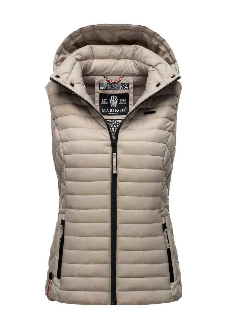 Damen Leichte Jacken | Marikoo HASENPFOTE Weste light grey/hellgrau - GD42361 Damen Leichte Jacken | Marikoo HASENPFOTE Weste light grey/hellgrau - GD42361