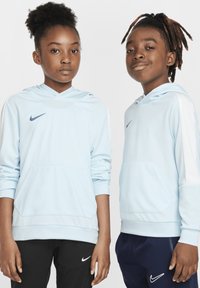 Nike Performance Felpa con cappuccio - glacier blue white aegean storm