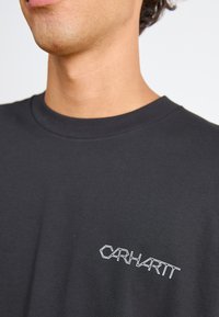 Carhartt WIP DETROIT STANDARD - Top dugih rukava - black/white