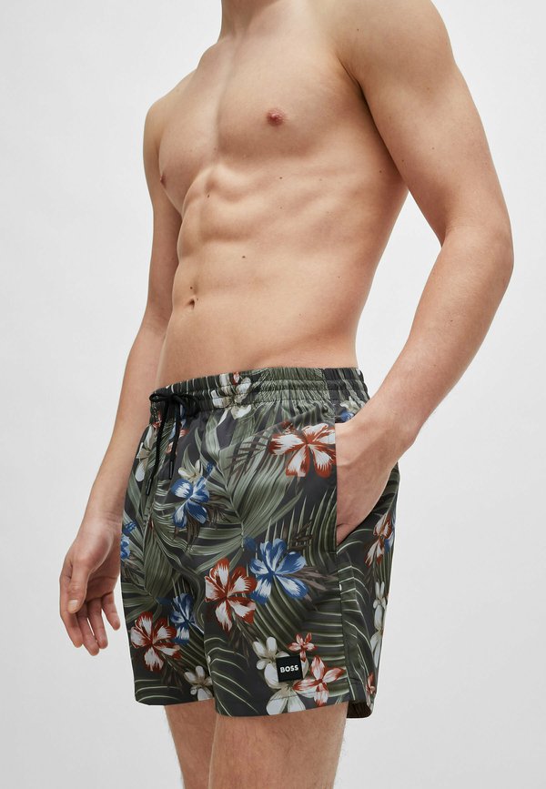 PIRANHA - Swimming shorts - khaki one2
