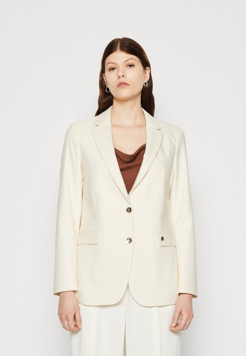 Mos Mosh Bine Marble Satin Blazer With Button Detail Black Mix main image 0