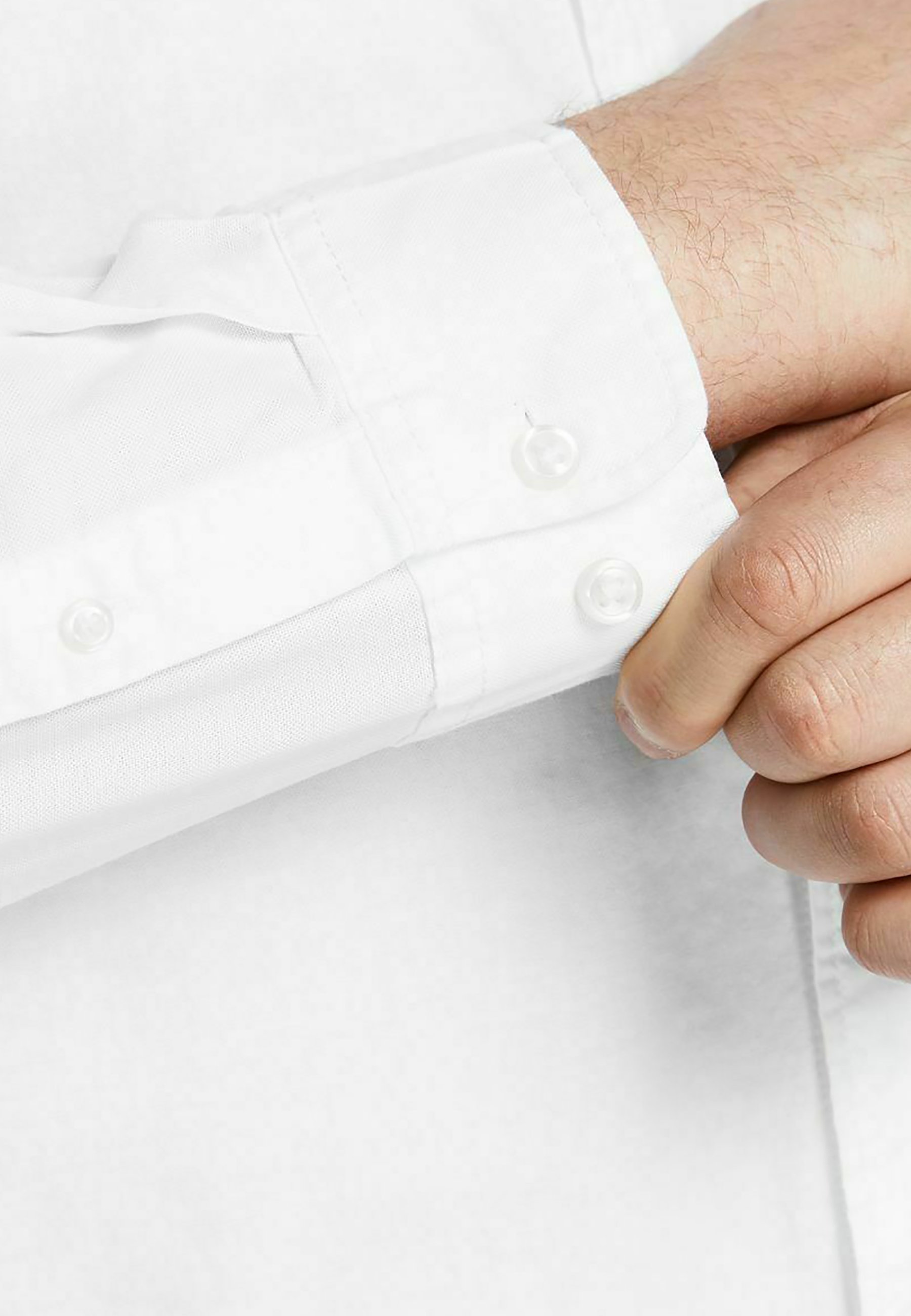 Jack \u0026 Jones PLUS SIZE OXFORD - Camisa - white/blanco - Zalando.es