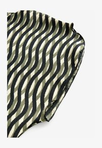 Unselected, green geo print
