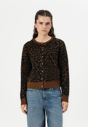Vero Moda VMNEWKAI O-NECK CARDIGAN - Kardiganas - black