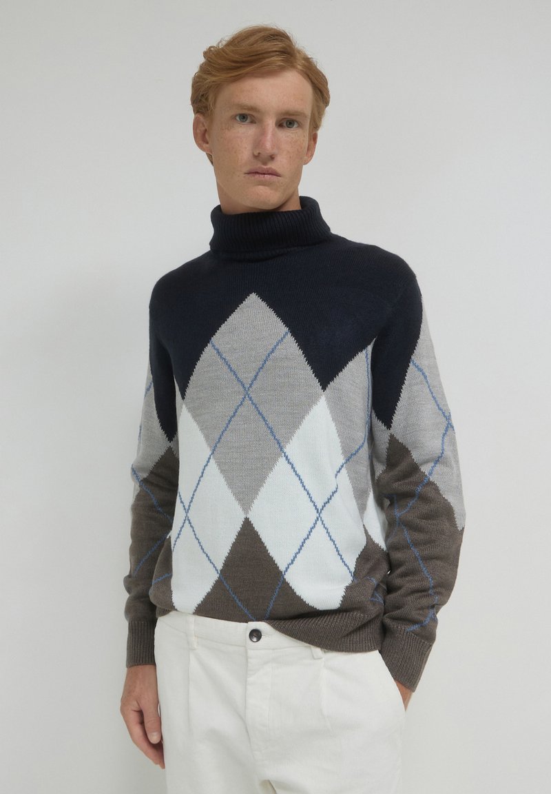 Calliope À COL ROULÉ EN DIAMANT - Pullover - une variante