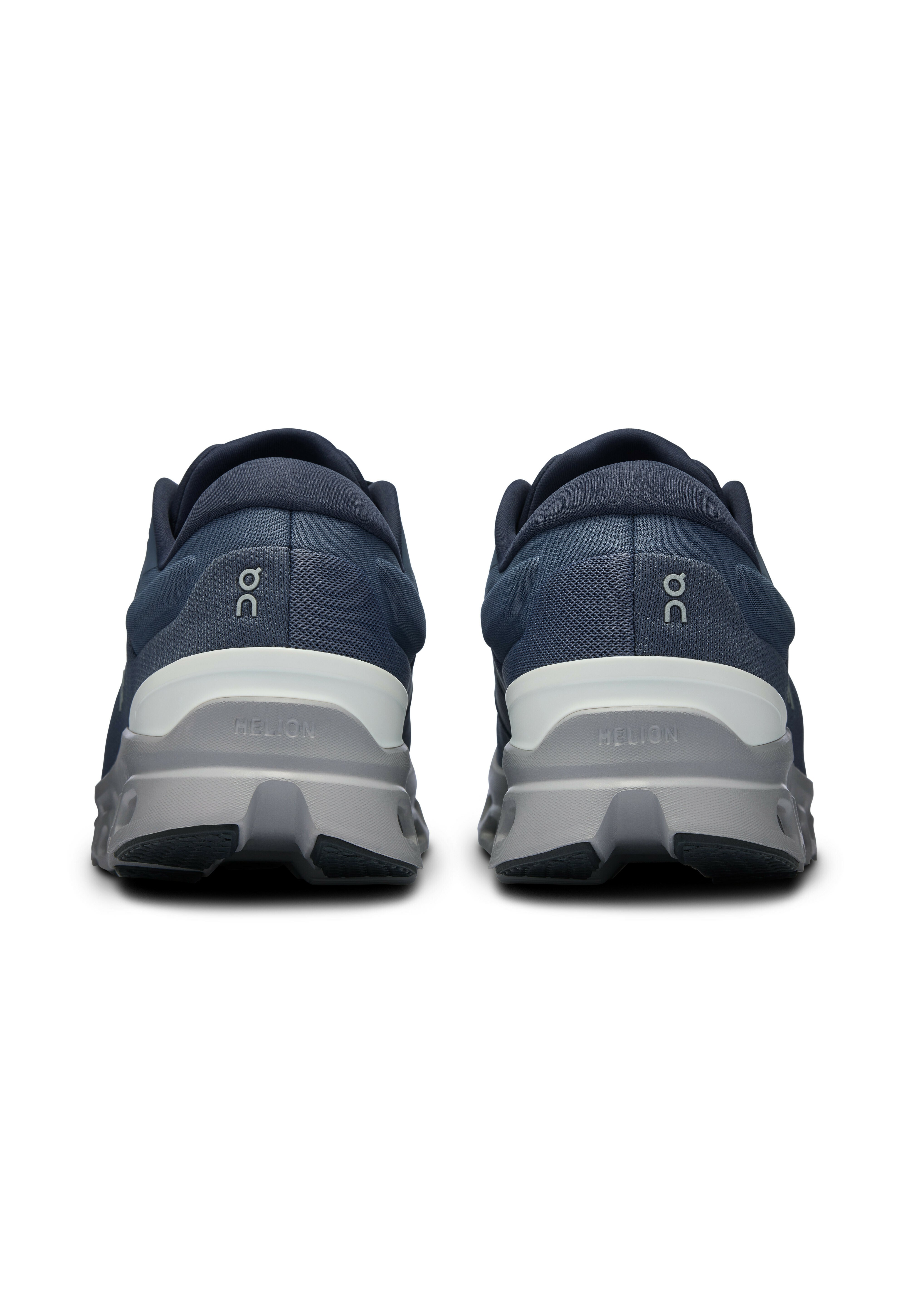 On CLOUDSTRATUS 3 - Road running shoes - metal glacier/blue - Zalando