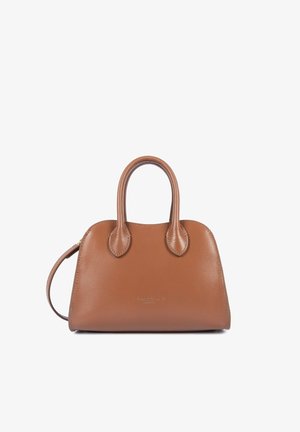 LANCASTER, MINI BOX HOPPER - Sac à main - cognac