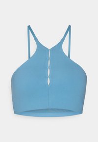 KEYHOLE BRA - Brassières de sport à maintien léger - smokey blue