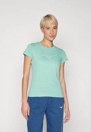 ATHLETICS TEE - T-Shirt print - dusty jade