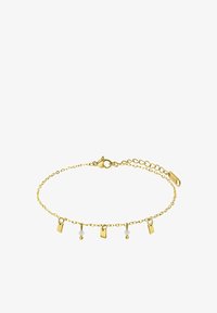 Unselected, gold-coloured/white