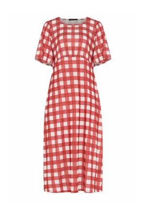 Yours Clothing, PLUS SIZE MIDI DRESSES - Jersey dress - red