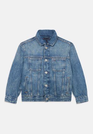 TRUCKER JACKET FLAG UNISEX - Jeansjakke - -