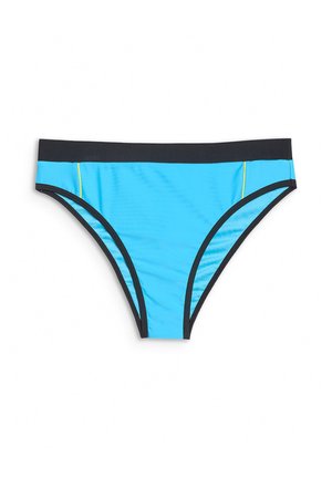 4F, 4F DÓŁ OD BIKINI DAMSKI - NIEBIESKI L - Bikini bottoms - blue
