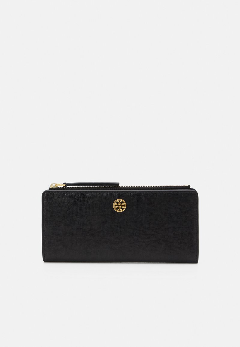 Tory Burch - ROBINSON ZIP SLIM WALLET - Monedero - black, Ampliar