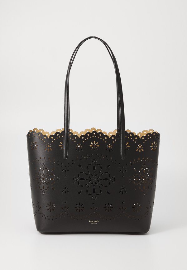 FLOWER PERFORATED TOTE - Tote bag