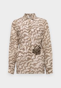 NASTRO - Button-down blouse - mastice