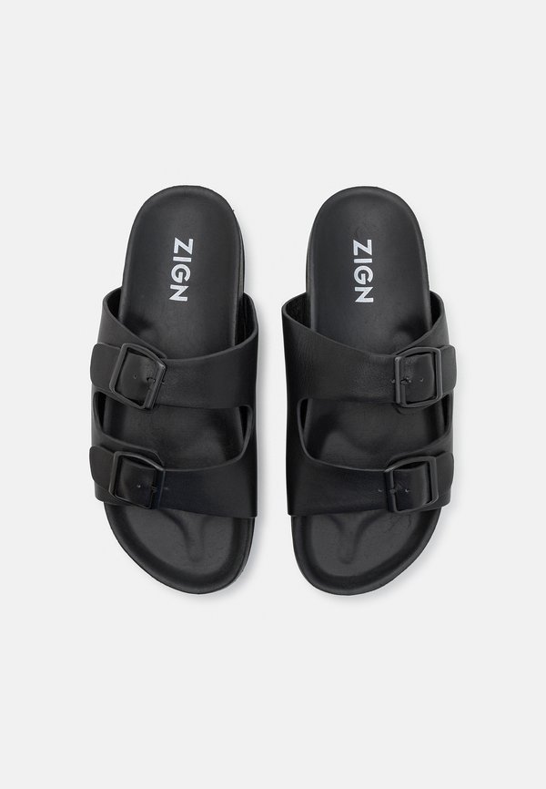 LEATHER - Heeled mules2