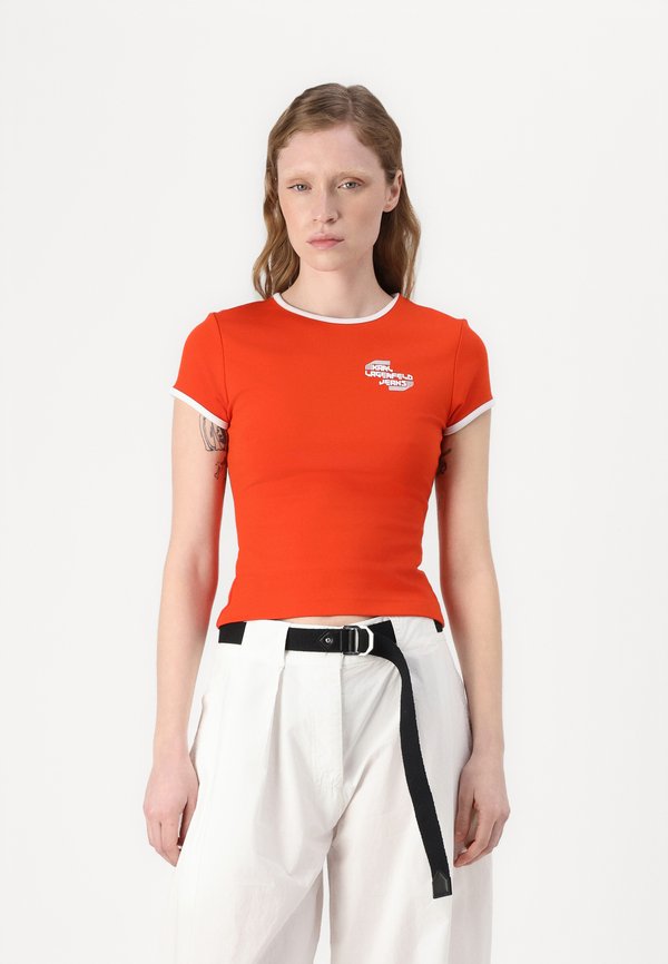 CAP SLEEVE - Basic T-shirt - poinciana