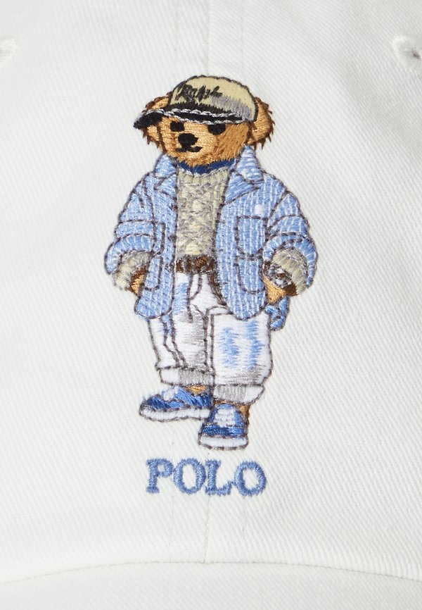 POLO BEAR TWILL BALL CAP UNISEX - Cap - clubhouse cream2