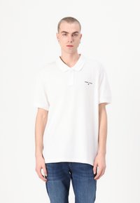 Tommy Jeans - LINEAR - Polo - ecru Immagine in miniatura 1