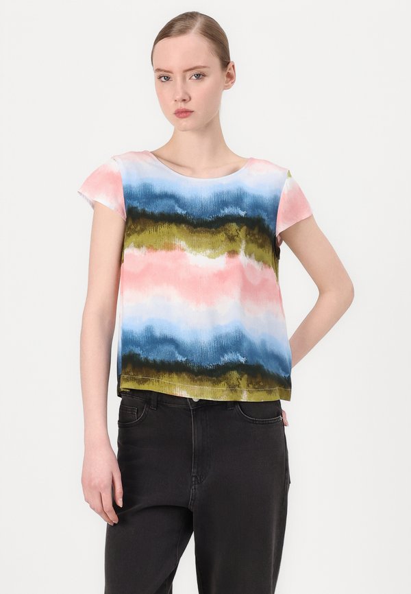 WITH CAP SLEEVE - Blouse - watercolor4