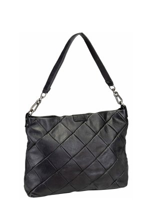 FREDsBRUDER CHECK - Handbag - black