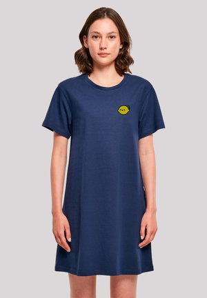 Jersey dress - lightnavy