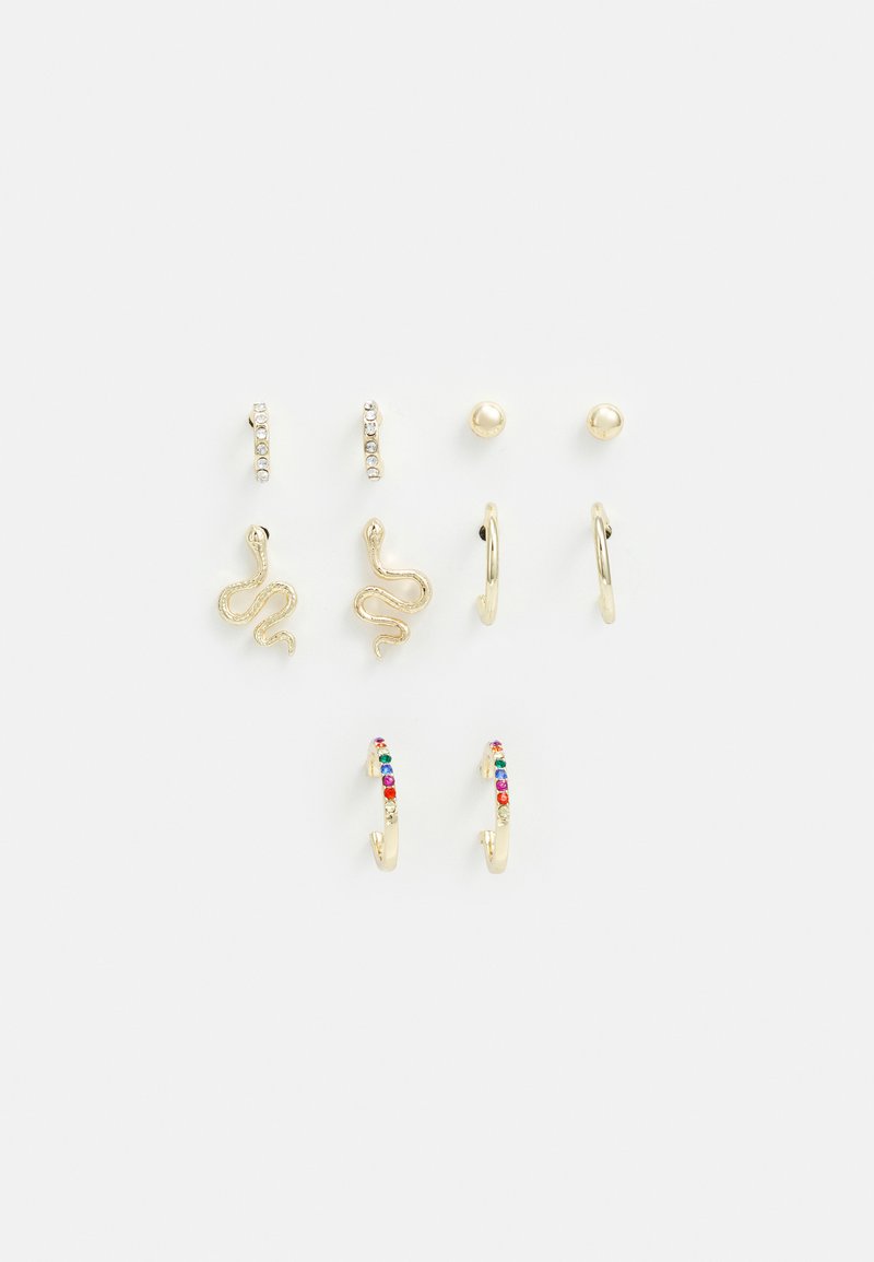 Damen Halsketten | ONLY ONLLINA EARRING 5 PACK Ohrringe gold-coloured/goldfarben - EK48559 Damen Halsketten | ONLY ONLLINA EARRING 5 PACK Ohrringe gold-coloured/goldfarben - EK48559